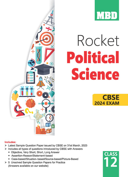 MBD Rocket CBSE Sample Papers Class 12 Political Science For Board Exam 2024
