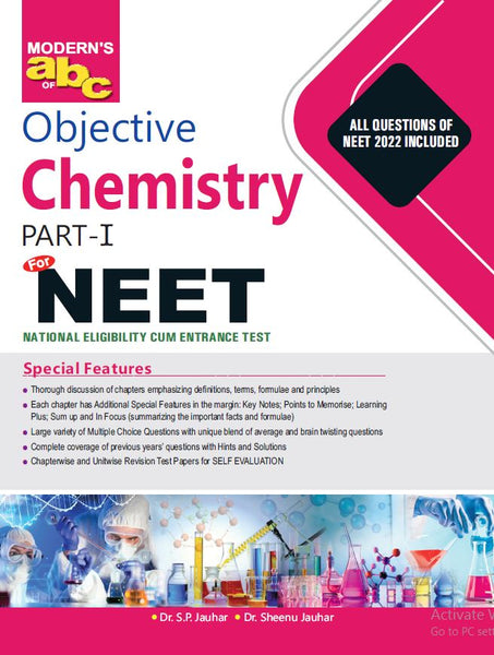 Modern's Abc Of Objective Chemistry Neet Part-1 (E) (2023-24)