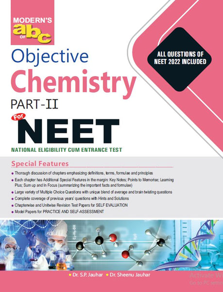 Modern's Abc Of Objective Chemistry Neet Part-2 (E) (2023-24)