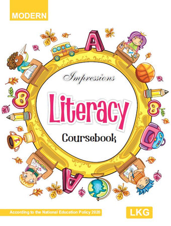 Modern's Impressions Literacy Coursebook, Lkg