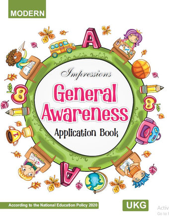 Modern's Impressions General Awareness Application Book, Ukg