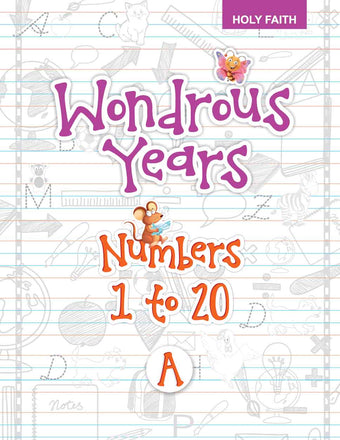 HF Wondrous Years Writing Practice Numbers 1-20