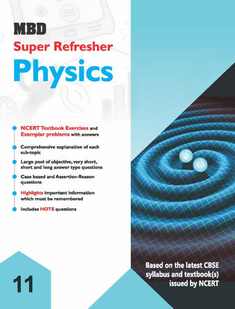 MBD Super Refresher Physics Class-11 CBSE (E) 2022-23