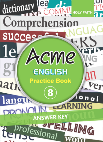 HF Acme English Answer Key Class 8 (E)