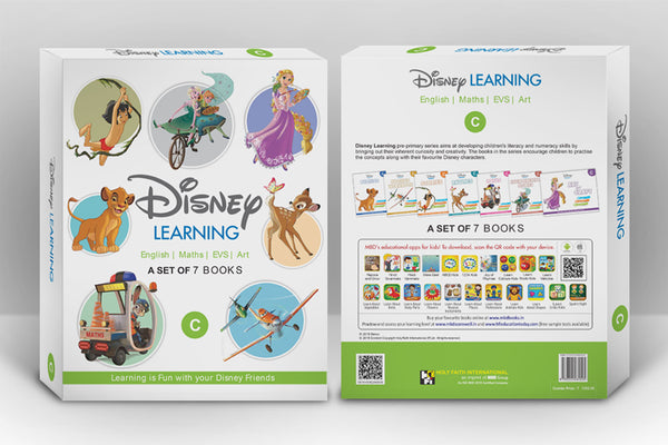 HF Disney Learning Combo Kit-C (For Ukg) - (Without Hindi)