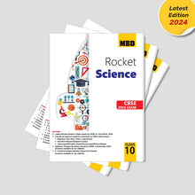 MBD Rocket CBSE Sample Question Papers Class 10 Maths Standard, Science, Social Science For Board Exams 2023-24 (Set Of 3 Books) | 2024