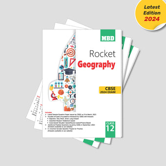 MBD Rocket CBSE Sample Question Papers Class 12 Pol Science, Geography, Economics For Board Exams 2023-24 (Set Of 3 Books) 