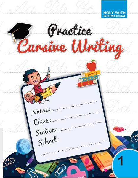 HF Practice Cursive Writing Class-1 CBSE
