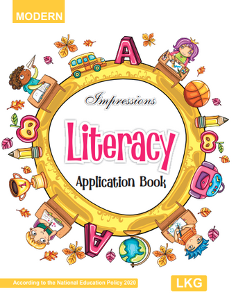 MOD IMPRESSIONS LITERACY APPLICATION BOOK, LKG