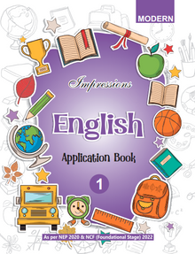 MOD IMPRESSIONS ENGLISH APPLICATION BOOK CLASS 1