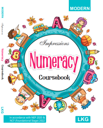 MOD IMPRESSIONS NUMERACY COURSEBOOK, LKG