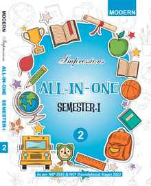 MOD IMPRESSIONS ALL IN ONE GRADE-2 SEM-1 CBSE (E)