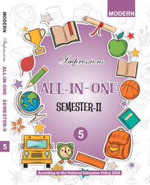 MOD IMPRESSIONS ALL IN ONE GRADE-5 SEM-2 CBSE (E)