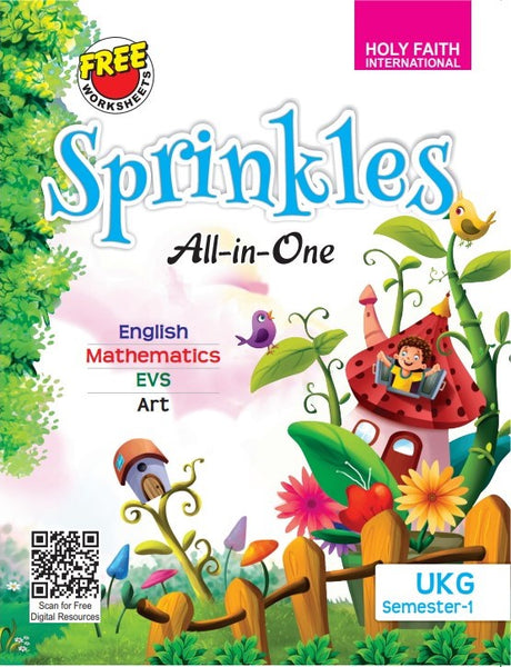 HF Sprinkles All In One Course And Practice Book Ukg Sem-1