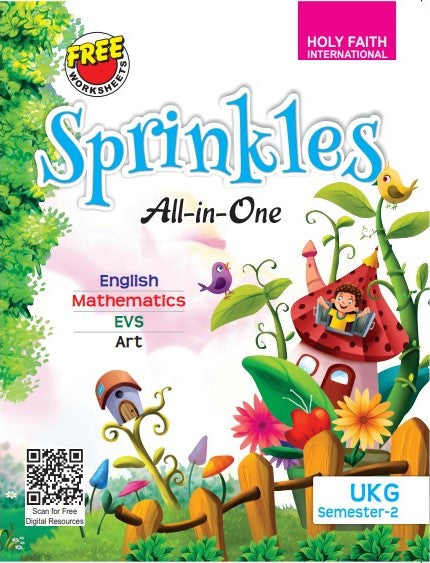 HF Sprinkles All In One Course And Practice Book Ukg Sem-2