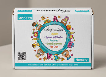 MOD IMPRESSIONS KIT BOX NURSERY SET OF 8 BOOKS