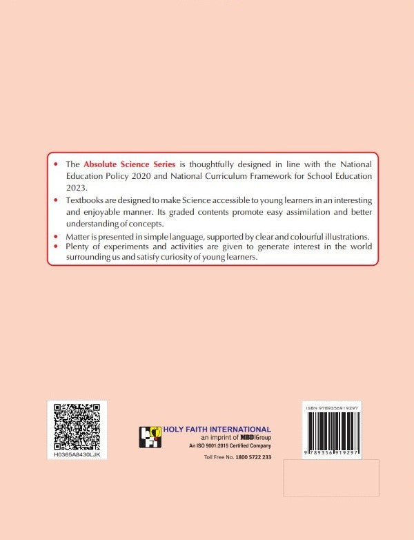 HFI ABSOLUTE SCIENCE GRADE-3 REVISED EDITION – MBD Books