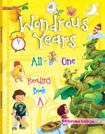 HFI WONDROUS YEARS ALL IN ONE READING BOOK A (KARNATAKA EDITION)
