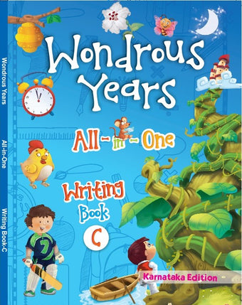 HFI WONDROUS YEARS ALL IN ONE WRITING BOOK C (KARNATAKA EDITION)