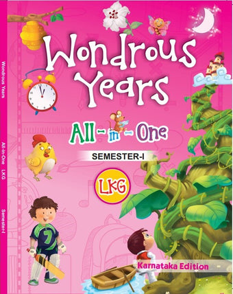 HFI WONDROUS YEARS ALL IN ONE CLASS LKG SEM 1 (KANATAKA EDITION)
