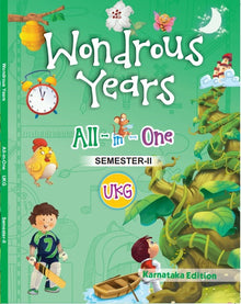 HFI WONDROUS YEARS ALL IN ONE CLASS UKG SEM 2 (KANATAKA EDITION)