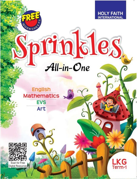 HF Sprinkles All In One Course And Practice Book For Lkg Term-1