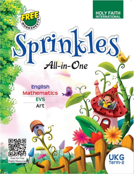 HF Sprinkles All In One Course And Practice Book For Ukg Term-2