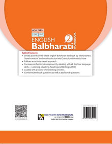 HFI FORESIGHT INTO BALBHARTI ENGLISH WORKBOOK 2 (MH)