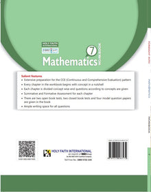HFI FORESIGHT INTO MATHS WORKBOOK CLASS 7 MAH  2 C BIG (2017)