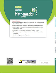 HFI FORESIGHT INTO MATHEMATICS WORKBOOK PART 2 CLASS 9 MAH
