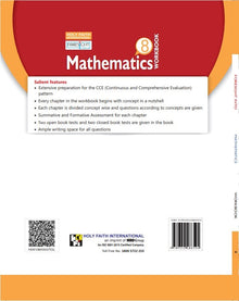 HF FORESIGHT INTO MATHMATICS WORKBOOK CLASS 8 MAH 2018 SYLLABUS