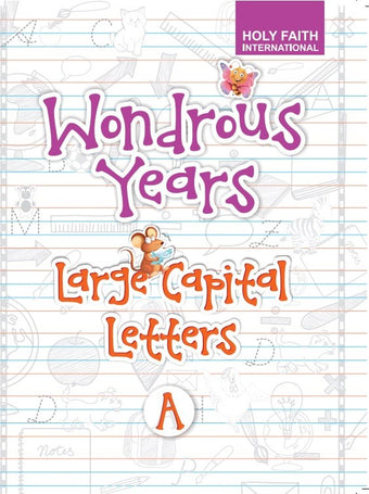HF Wondrous Years Large Capital Letters-A (Nur)