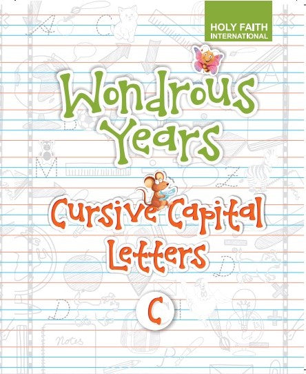HF Wondrous Years Cursive Capital Letters-C (Ukg)