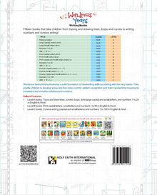 HF Wondrous Years Writing Practice Numbers 1-20