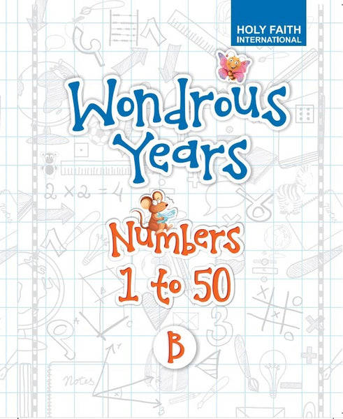 HF Wondrous Years Writing Practice Numbers 1-50