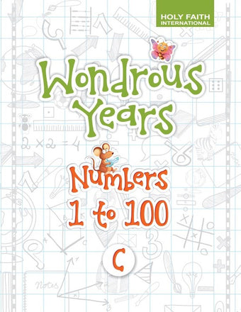 HF Wondrous Years Writing Practice Numbers 1-100