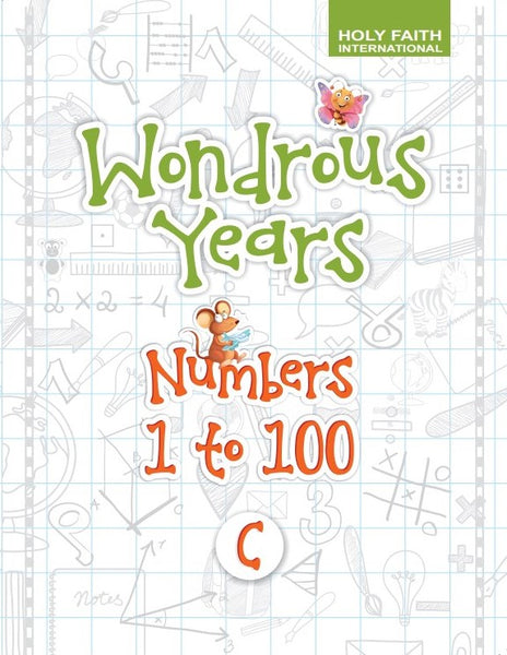 HF Wondrous Years Writing Practice Numbers 1-100