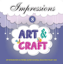 MOD NEW IMPRESSIONS ART & CRAFT (WITH MATERIAL) CLASS-8 (2023-24)