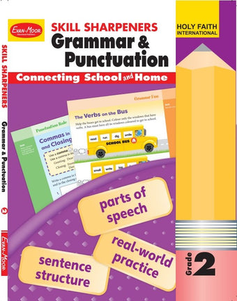 HF SKILL SHARPNERS ENGLISH GRAMMAR (BY EVAN MOOR, US PUBLISHER) CLASS 2