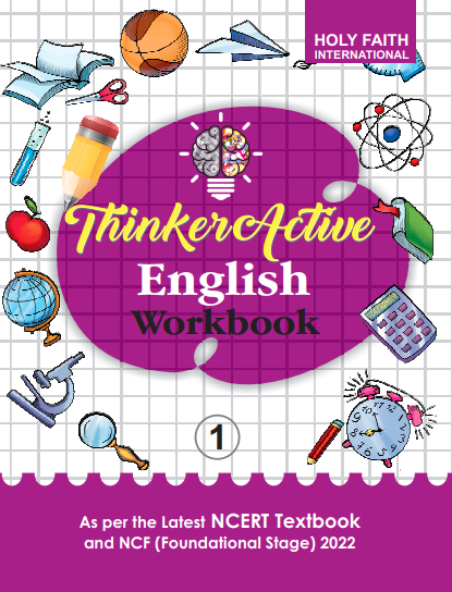 HF THINKER ACTIVE ENGLISH WORKBOOK CLASS-1 CBSE 2024