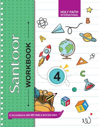 HFI SANTOOR ENGLISH WORKBOOK CLASS-4 NCERT