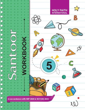 HFI SANTOOR ENGLISH WORKBOOK CLASS-5 NCERT