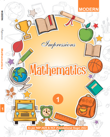 MOD IMPRESSIONS MATHS CBSE CLASS-1 (2024)