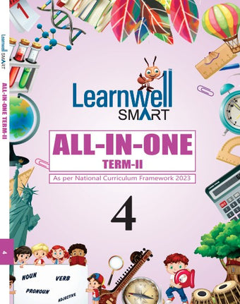 HF LEARNWELL SMART ALL IN ONE CLASS 4 TERM 2 CBSE (E) 2025