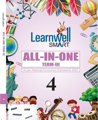 HFI LEARNWELL SMART ALL IN ONE CLASS 4 TERM-3 (Latest Edition)