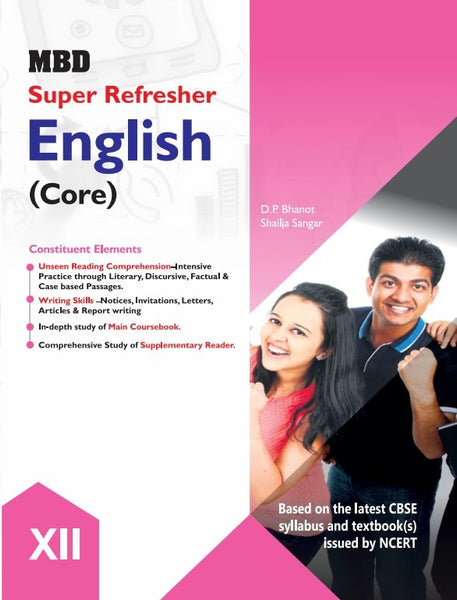 MBD SUPER REFRESHER ENGLISH (CORE) CLASS-12