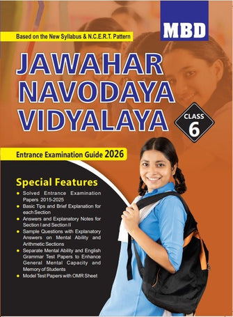 MBD JAWAHAR NAVODAYA ENTRANCE EXAMINATION GUIDE-6