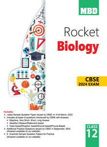 MBD Rocket CBSE Sample Papers Class 12 Biology For Board Exam 2024