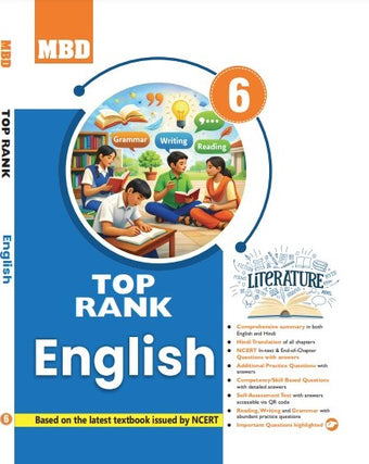 MBD TOP RANK ENGLISH CLASS-6