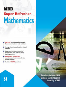 MBD Super Refresher Mathematics Class-9 (E) CBSE (2022-23)